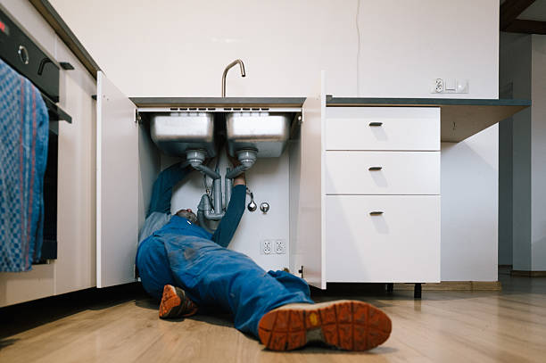 Professional Pipe Repair technician working in Drexel, NC